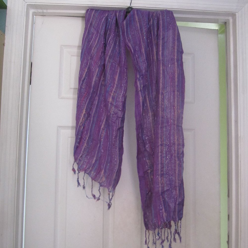 Striped delight scarf